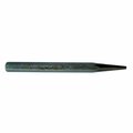 Mayhew Mayhew Solid Punch, 1/8 in Tip, 5 in L, 3/8 in Dia Shank, Hex Shank, Steel 70001